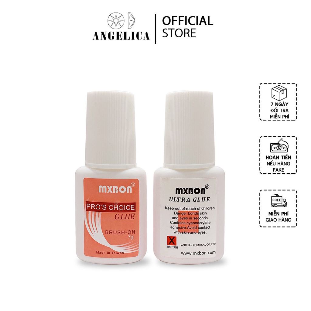 Keo Hồng Nail Gắn Móng Đính Đá ANGELICA KMXBH