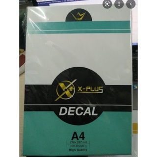 Giấy đề can in ảnh a4 xplus đế xanh 100tờ/mgs đt0978261975