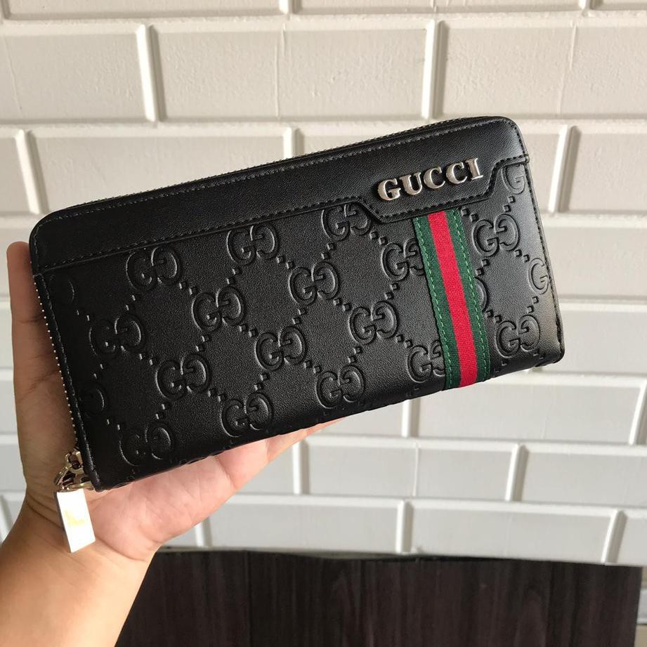 Ví Gucci Họa Tiết Dập Nổi Thời Trang Sang Trọng