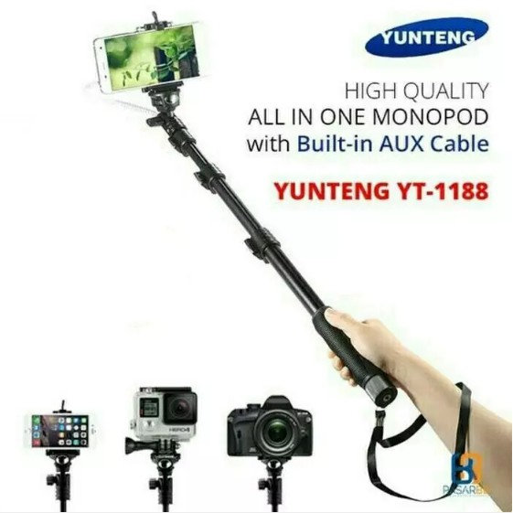 Gậy Chụp Ảnh Yunteng Yt-1188 Chất Lượng Cao