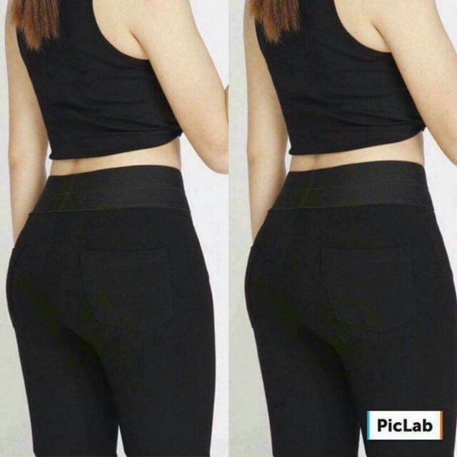 AS Quần legging nâng mông gen bụng- cạp 6p Freeship 99k 45 6