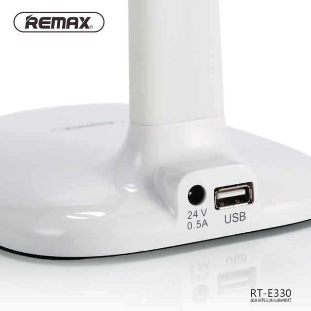 Đèn remax E330 chạy nguồn điện 5V hỗ trợ cổng sạc USB- Đèn Led E330 tủy chỉnh độ sáng điều chỉnh gập 180 độ