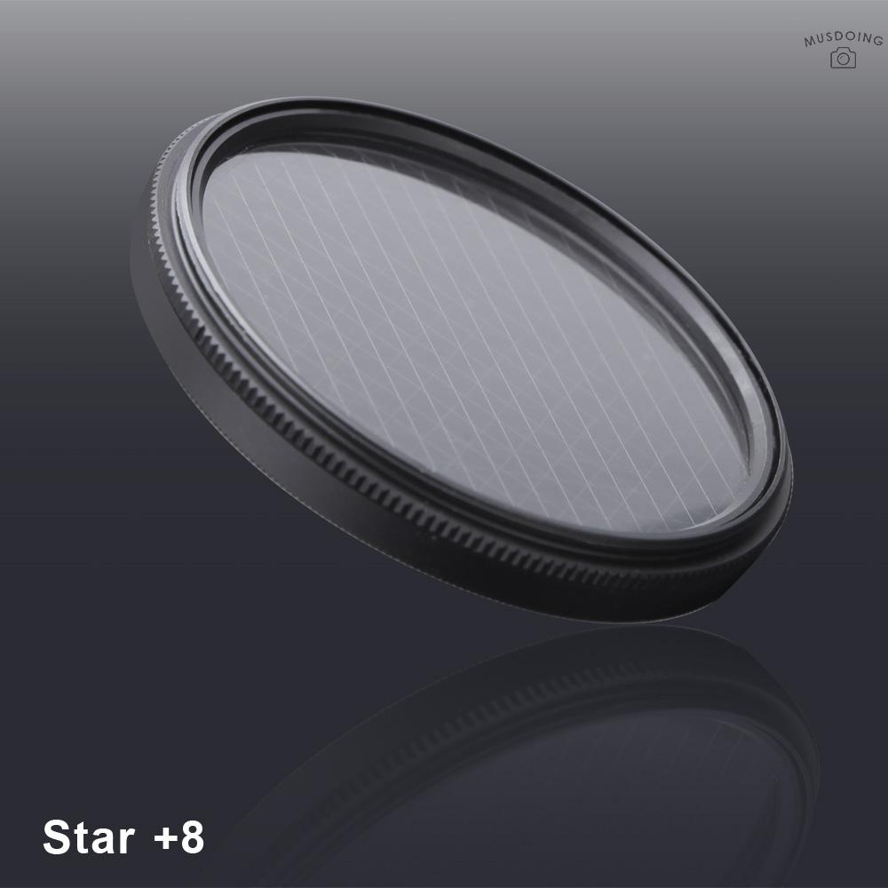 ღ Andoer 52mm UV+CPL+Close-Up+4 +Star 8-Point Filter Circular Filter Kit Circular Polarizer Filter Macro Close-Up Star 8-Point Filter with Bag for Nikon Canon Pentax Sony DSLR Camera