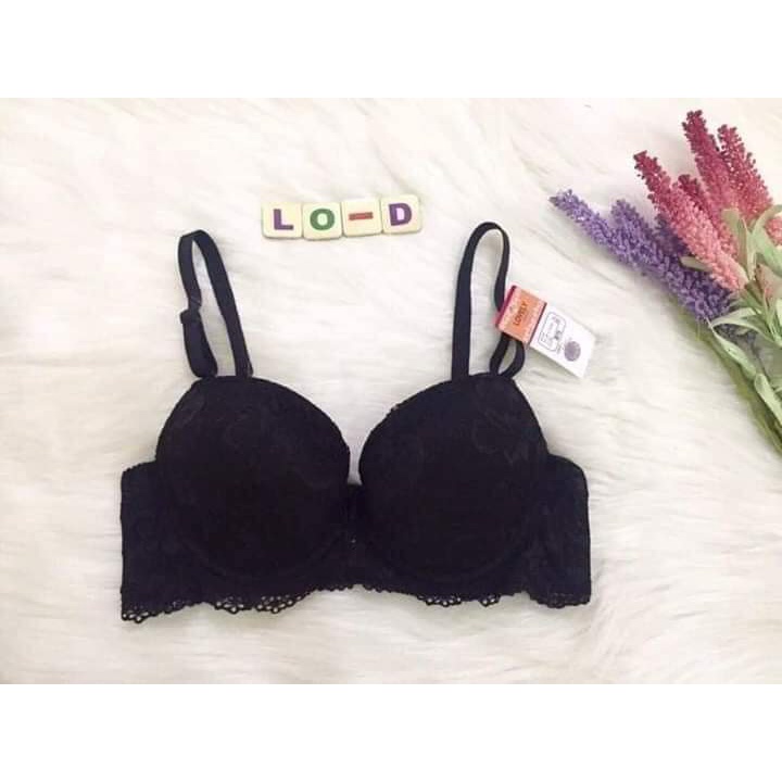 Áo Ngực Lovely 439 Hàng Xuất Nhật Vải Ren Siêu Ôm Nâng Đẩy Ngực, Tạo Khe Chất Liệu Siêu Bền Đẹp