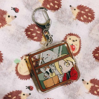 Móc khóa Fullmetal Alchemist - cửa sổ tàu