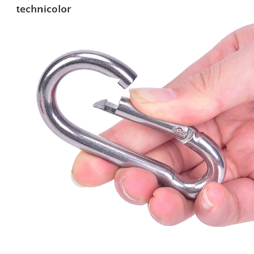 Móc Khóa Carabiner Bằng Thép Không Gỉ 304 Nhiều Màu Sắc