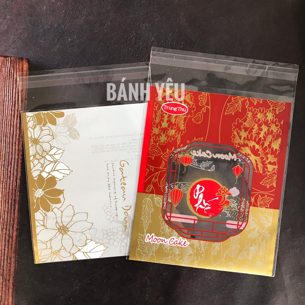 Túi Bánh Trung Thu Dán - Xấp 100g