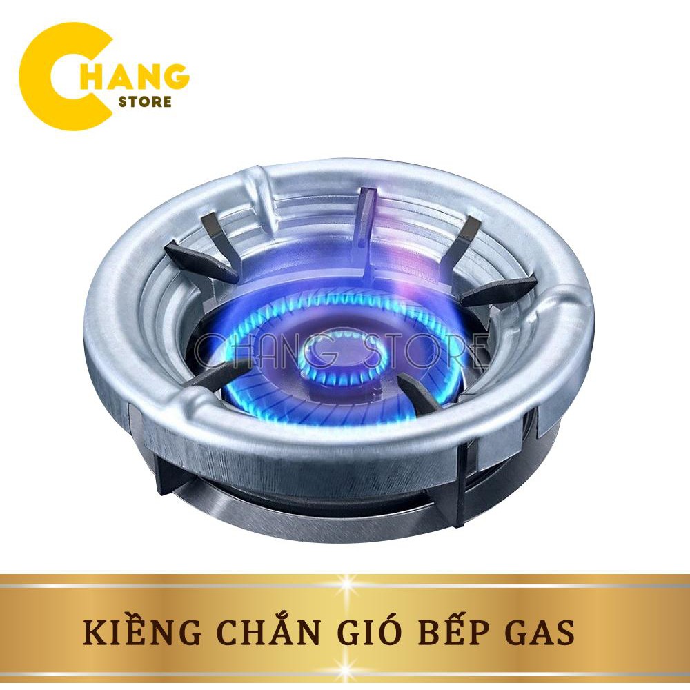 Kiềng chắn gió bếp ga giúp nấu nhanh, tiết kiệm ga chất liệu Thép không gỉ cao cấp, siêu bền