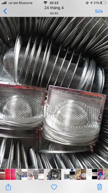 20 KHUÔN INOX ĐẮP TỔ YẾN