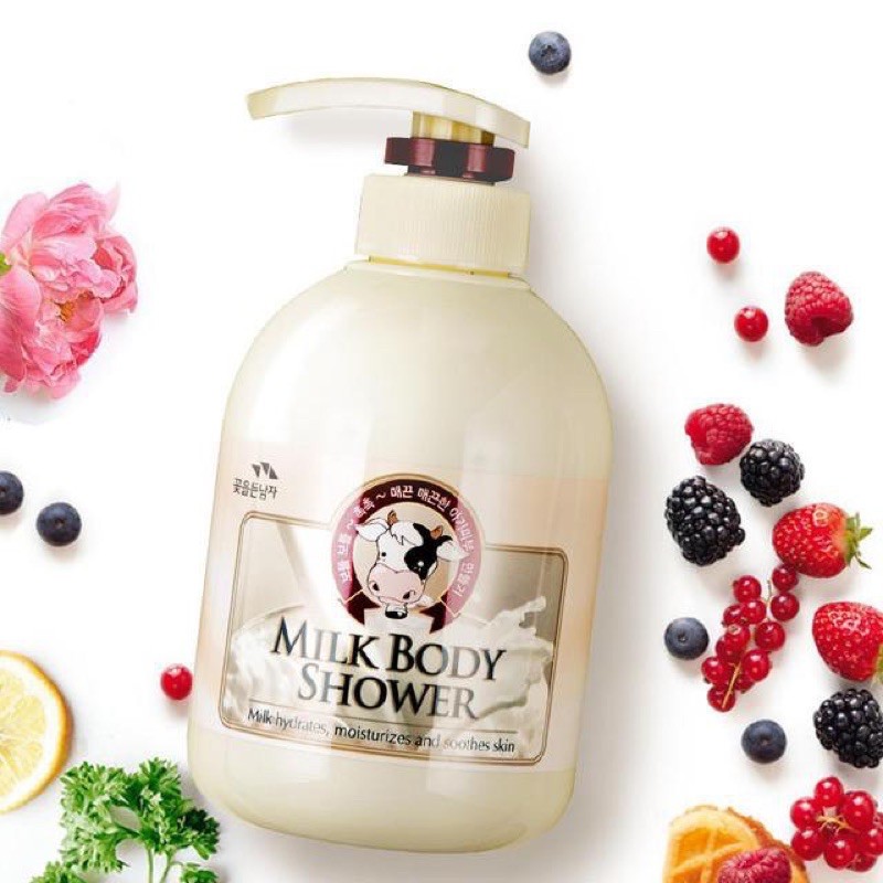 Sữa Tắm Con Bò Milk Care 800ml 【Sữa Tắm Bò 】