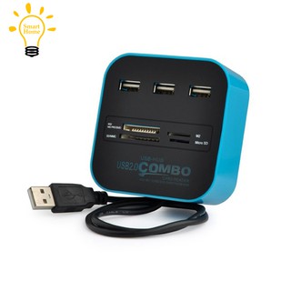 Đầu đọc thẻ nhớ tf đa năng cổng usb 2.0