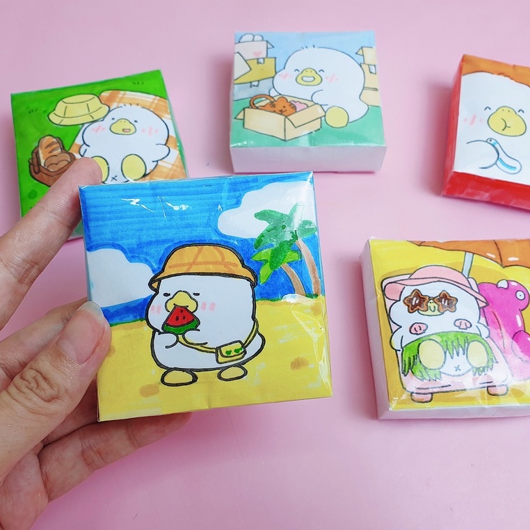 SQUISHY HANDMADE | Squishy giấy hình Vịt Cute