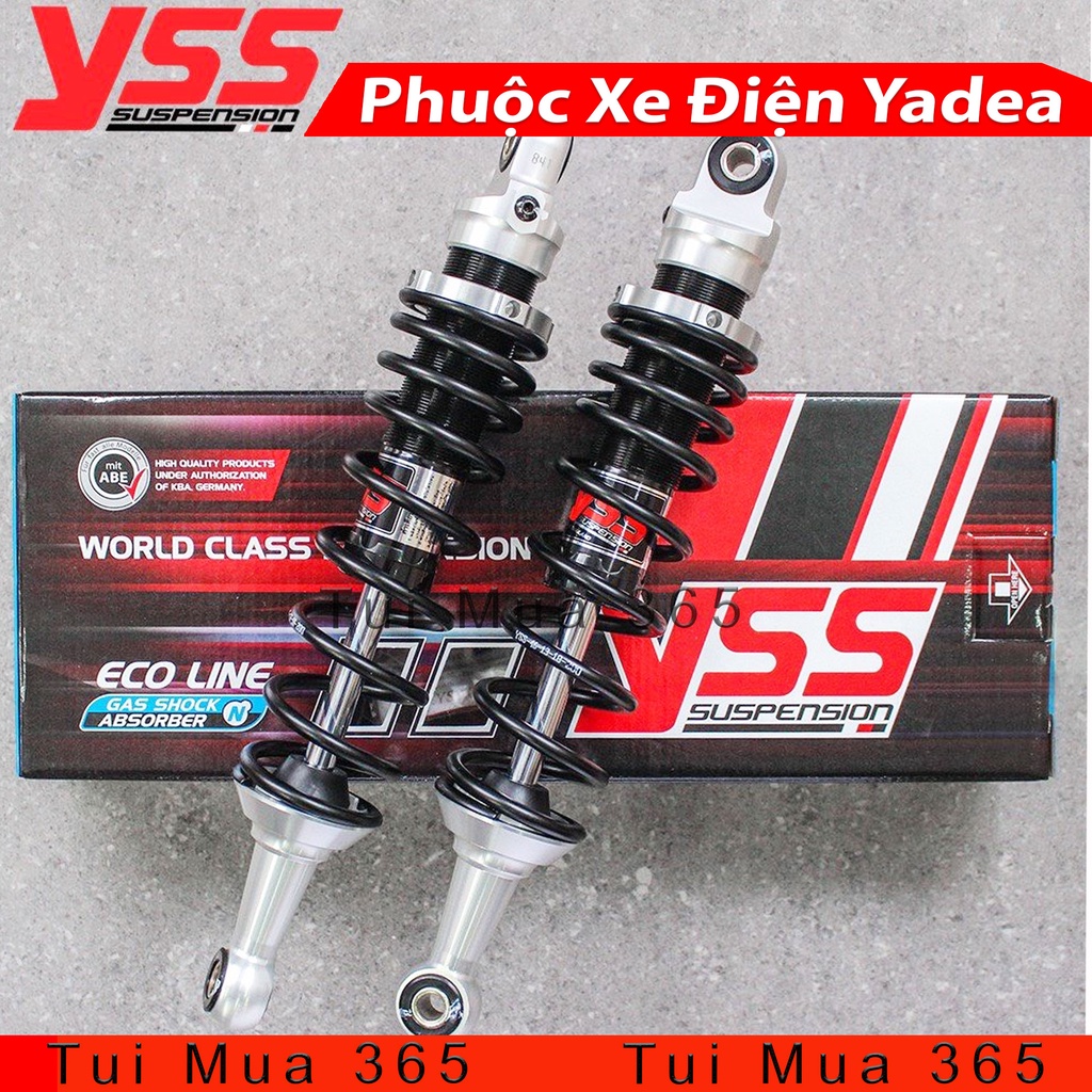 Phuộc YSS xe Future Neo 125 , Wave i | BH 6 tháng | Đen Bạc