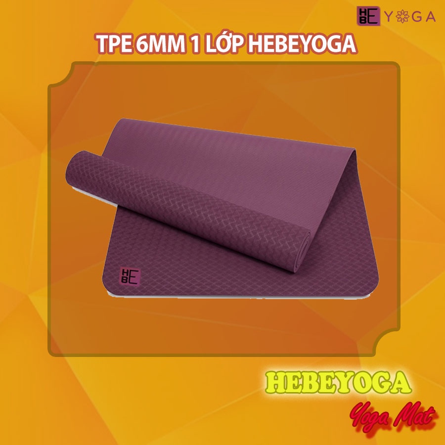 Thảm Tập Yoga Định Tuyến Hebeyoga TPE Các Loại Cao Cấp