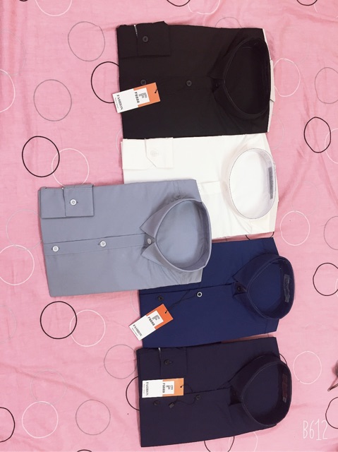 Áo sơ mi nam Cộc Tay Tím Than dáng body Hàn Quốc không nhăn | BigBuy360 - bigbuy360.vn