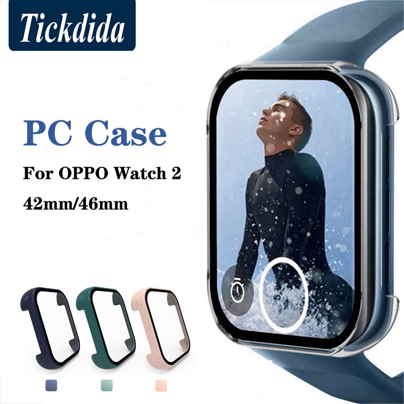 Kính Cường Lực + Ốp Bảo Vệ Màn Hình Đồng Hồ oppo watch 2 46mm 42mm 42mm