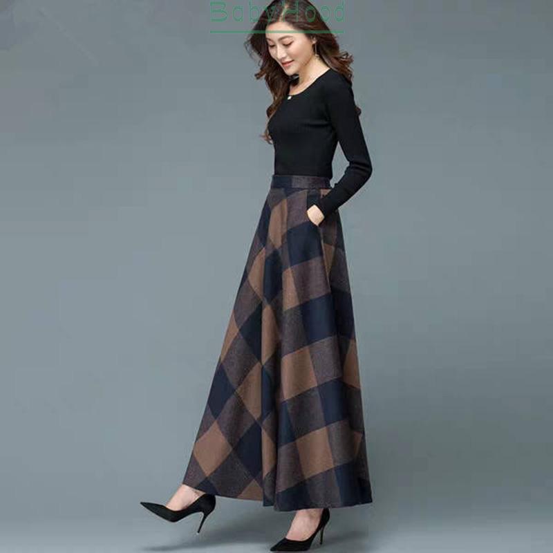 Chân Váy Maxi Lưng Cao Co Dãn Thời Trang Cho Nữ | BigBuy360 - bigbuy360.vn