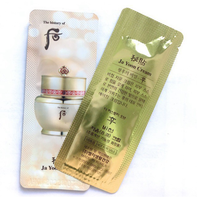 1 Gói Kem Bichoep Chống Lão Hóa Hồng Nhuận Và Trẻ Hóa Da Ja Yoon Cream 1ml