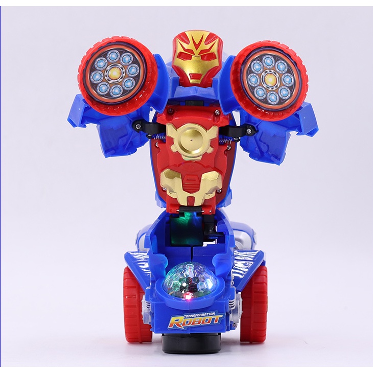 [Hàng mới về] Đồ chơi xe Moto Biến hình Robot 2in1