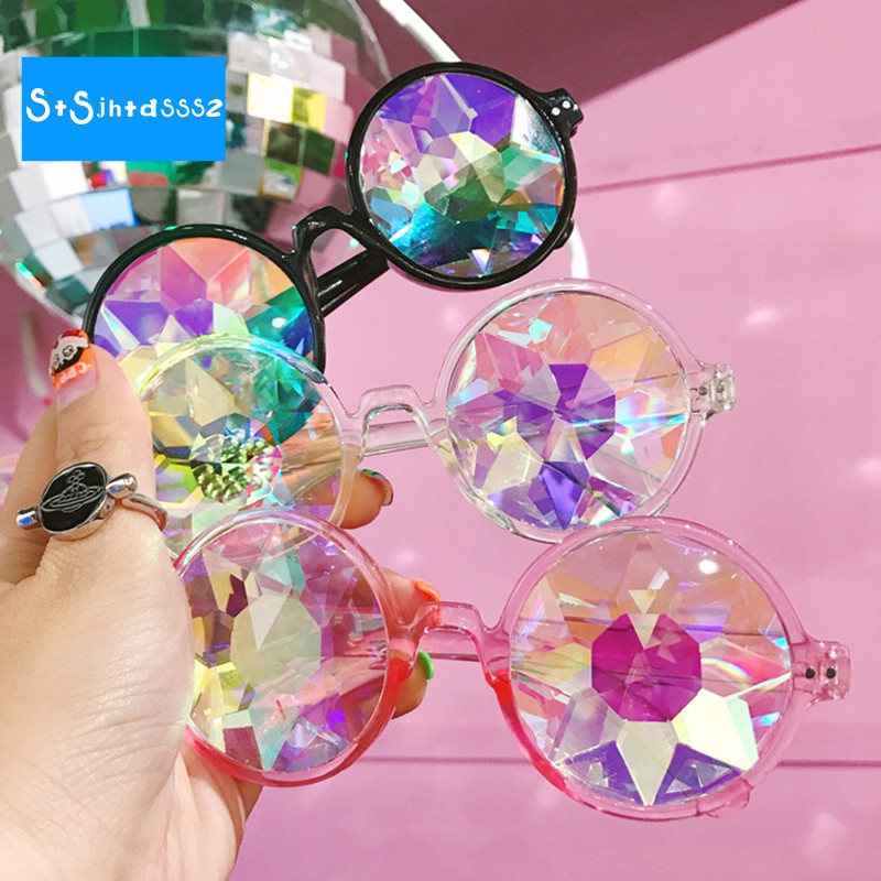 RAVE Kính Mát Tròng Đầu Hiệu Ứng Nhiễm Xạ