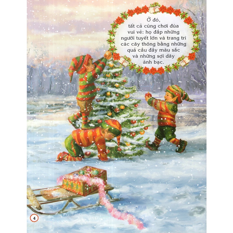 Sách - Giáng Sinh Diệu Kì - Tủ Sách Vàng Dành Cho Con (Tái Bản 2020) Sách Nuôi Dạy Con Sách Khám Phá