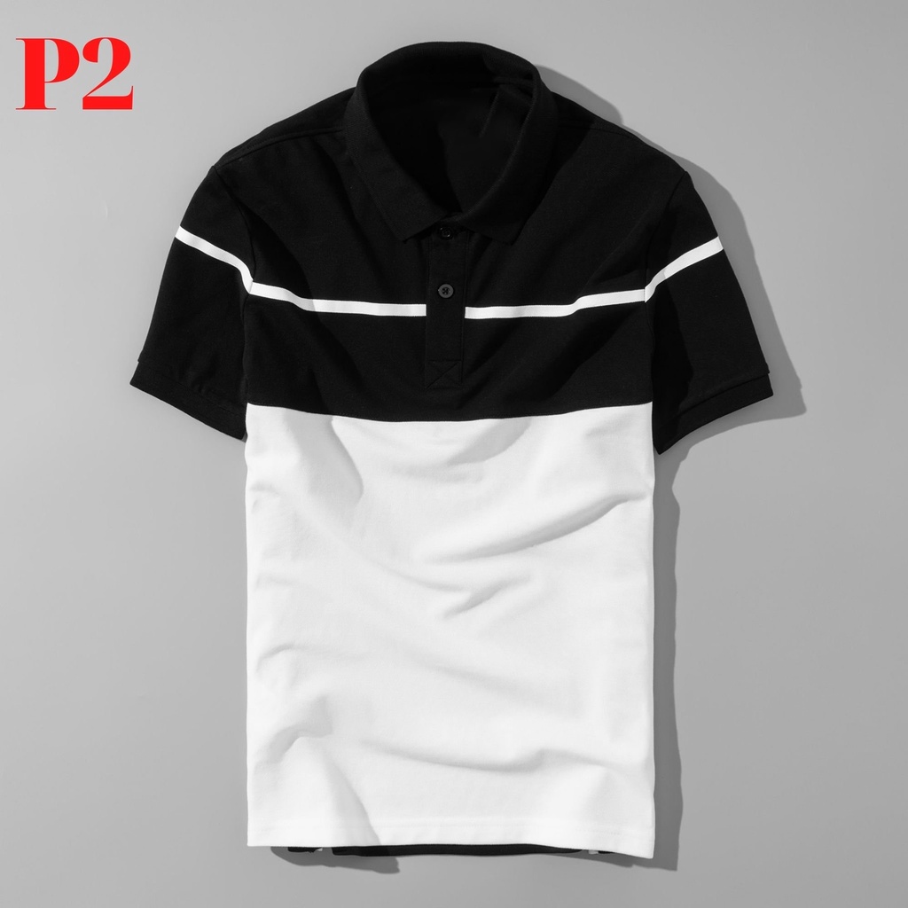 Áo thun POLO nam cổ bẻ vải CVC cá sấu nhiều màu full size  -KO Fashion