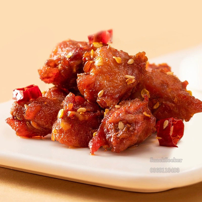 [FREESHIP EXTRA] Gà Sốt Cay thơm siêu ngon 2 vị - Đồ ăn vặt Trung Quốc - Snackseeker - Gà sốt cay 2 vị | BigBuy360 - bigbuy360.vn