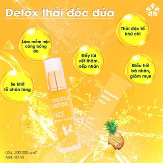 Detox Thải Độc Dứa