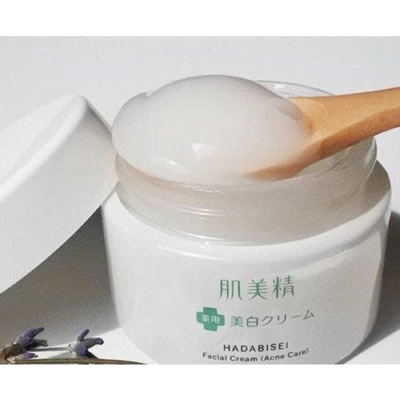 Kem dưỡng da sạch mụn Kracie Hadabisei Facial Cream