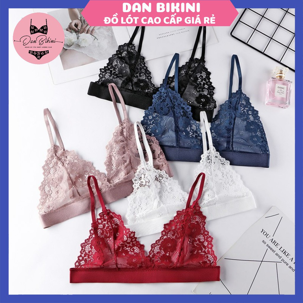 Áo Lót Nữ ❤️FREESHIP❤️ Áo Bra Ren Cao Cấp không gọng không đệm gợi cảm sexy quyến rũ mẫu 3305