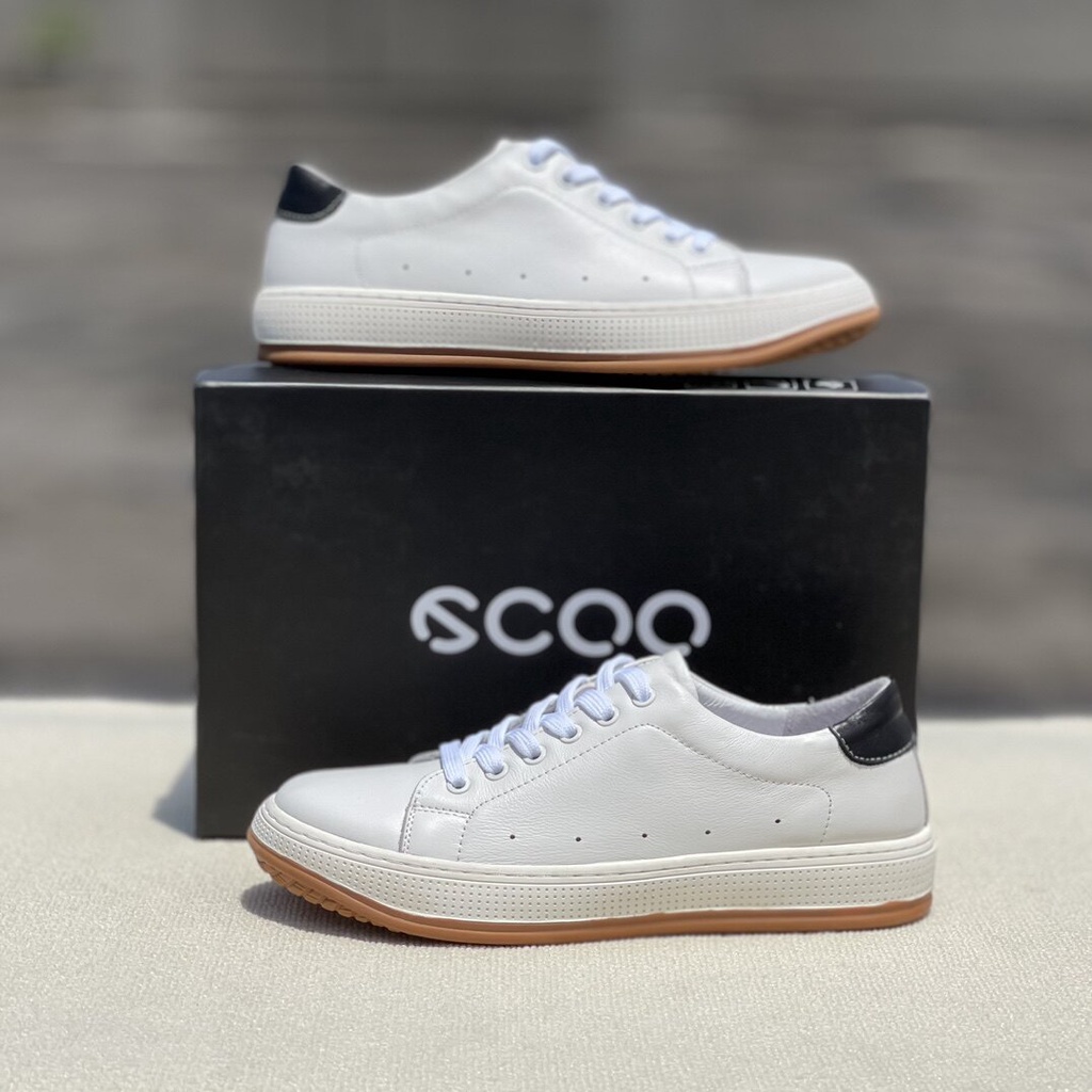 ECCO Giày Thể Thao Nam Chất Liệu Da Thời Trang Năng Động623001