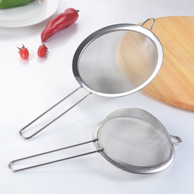 Dụng cụ lọc thức ăn-CAO CẤP-Dụng cụ lọc cháo,lọc cặn-Size 14cm,10 cm