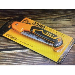 Cưa cành cầm tay dạng xếp INGCO HFSW1808 7" cưa gỗ cầm tay siêu sắc bén, lưỡi cưa SK5, chống cong gãy, chống rỉ sét.