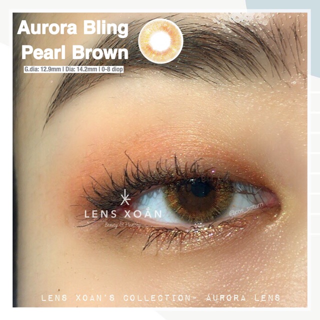 ÁP TRÒNG AURORA BLING BROWN