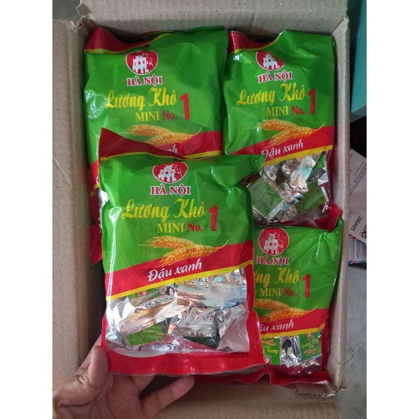 Lương khô mini Hà Nội bọc bạc hít chân không túi 250g