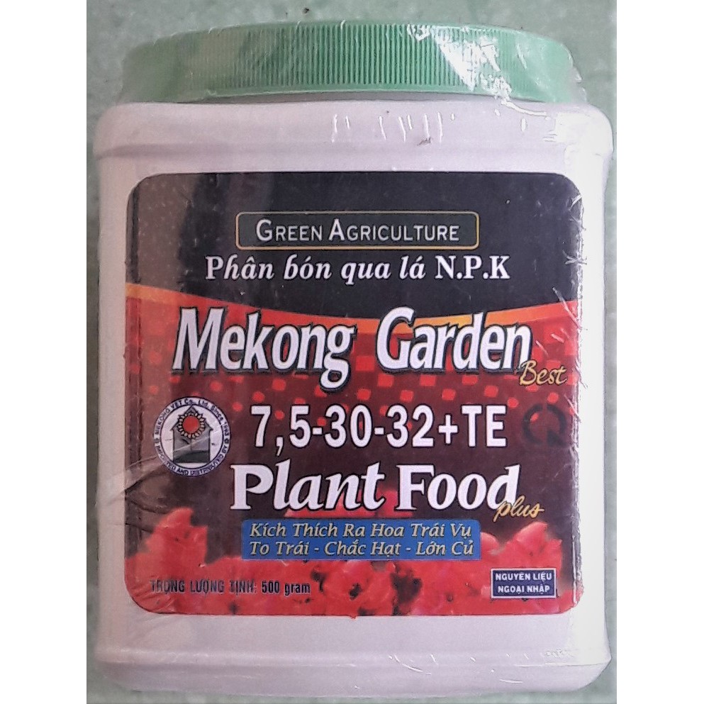 Phân bón qua lá NPK Garden 7,5-30-32 +TE 500gr