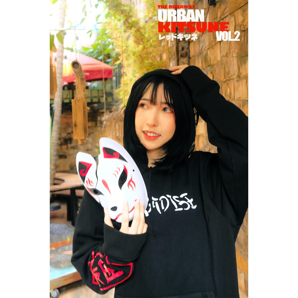 Áo Hoodie Urban Kitsune 2: Paradise Nỉ bông cho Nam/ Nữ by The Runaway