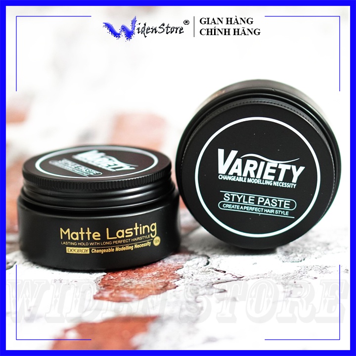 Sáp Vuốt Tóc Nam VARIETY Gel Wax Keo Vuốt Tóc Tạo Kiểu Giữ Nếp Tóc Siêu Cứng WIDEN STORE WST09 + [QUÀ TẶNG KÈM]