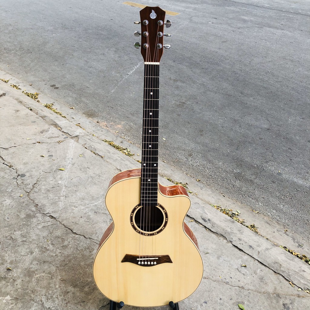 ĐÀN GUITAR ACOUSTIC GIÁ SINH VIÊN GỖ NGUYÊN MIẾNG SV-A2 _ Guitarsinhvien.vn