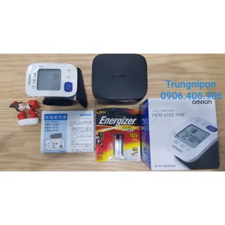 (NỘI ĐỊA NHẬT) - OMRON - MÁY ĐO HUYẾT ÁP CỔ TAY HEM-6180