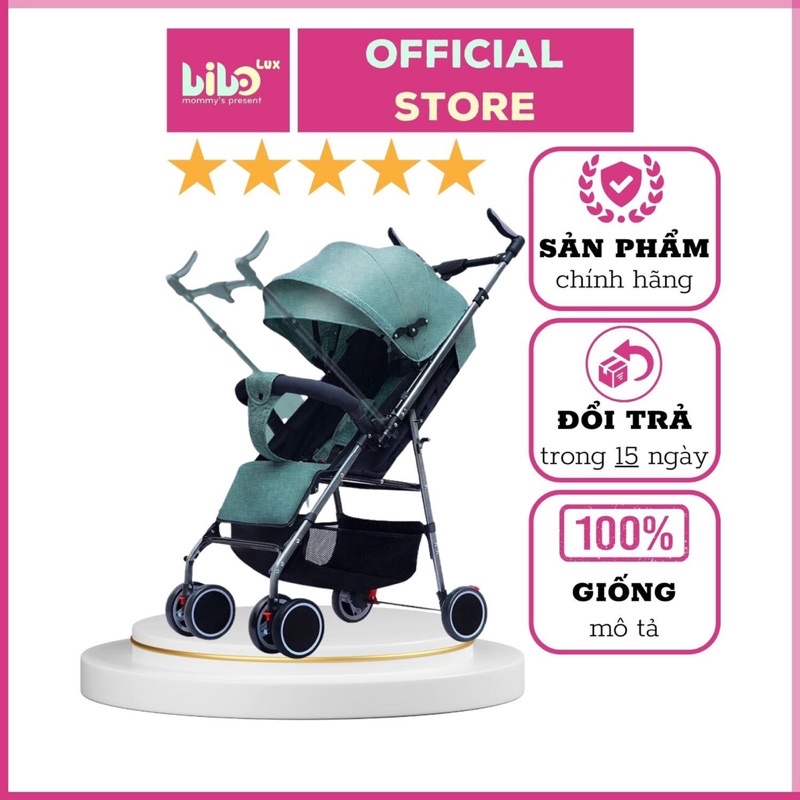 XE ĐẨY GẤP GỌN 2 CHIỀU CHO BÉ