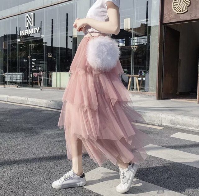 Chân váy lưới 4 tầng [ sp bán chạy năm 2021 - CAROTSHOP | BigBuy360 - bigbuy360.vn