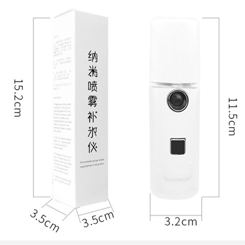 [Hàng mới về] Máy Xịt Khoáng Nano Dưỡng Ẩm Chăm Sóc Da Nhỏ Gọn Tiện Lợi