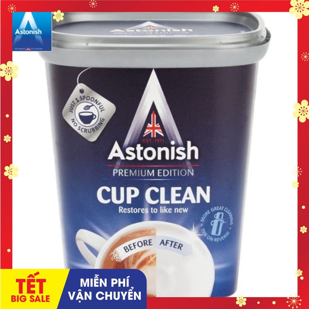 Bột tẩy rửa đa năng -FREESHIP- Astonish C9630, 350g, Thương hiệu Anh Quốc, Tẩy Cà Phê ,Tẩy Lồng Giặt ,Thông Cống - 6930