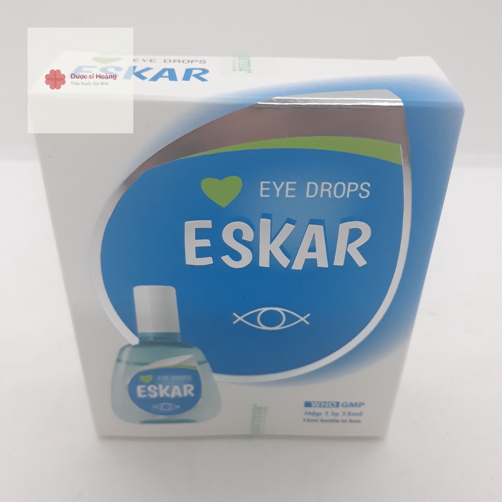 [100% Chính Hãng] Nhỏ mắt ESKAR - 15ml