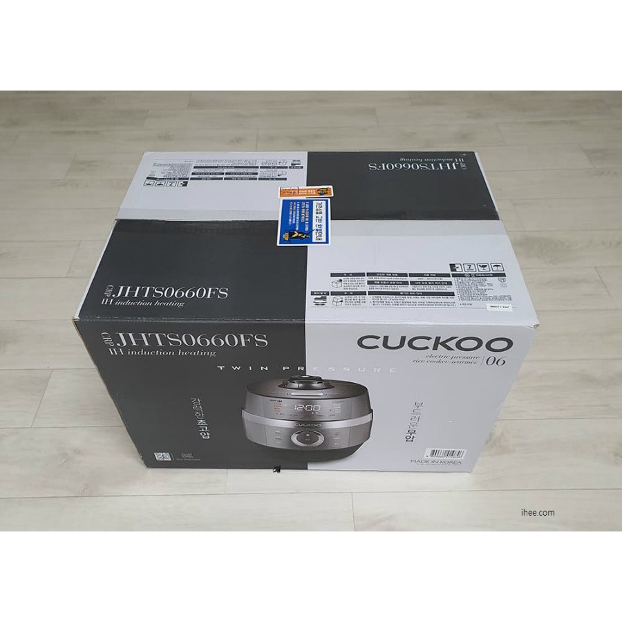 CUCKOO CRP-JHTS0660FS Dung Tích 1.08L Nồi Cơm Điện Cao Tần Áp Suất Kép .Hàng Nội Địa HÀN QUỐC