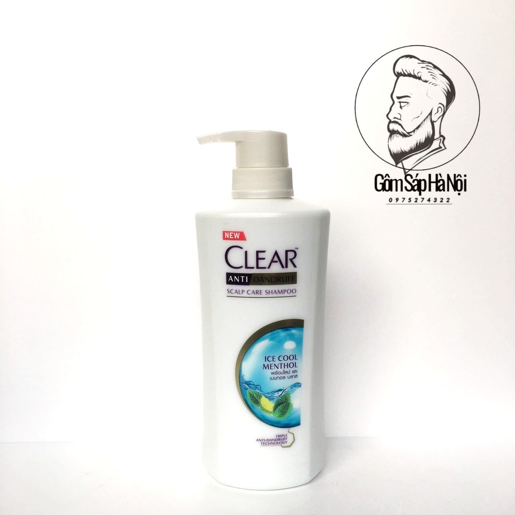 Dầu Gội Clear Bạc Hà - Anh Đào - Men Thái Lan