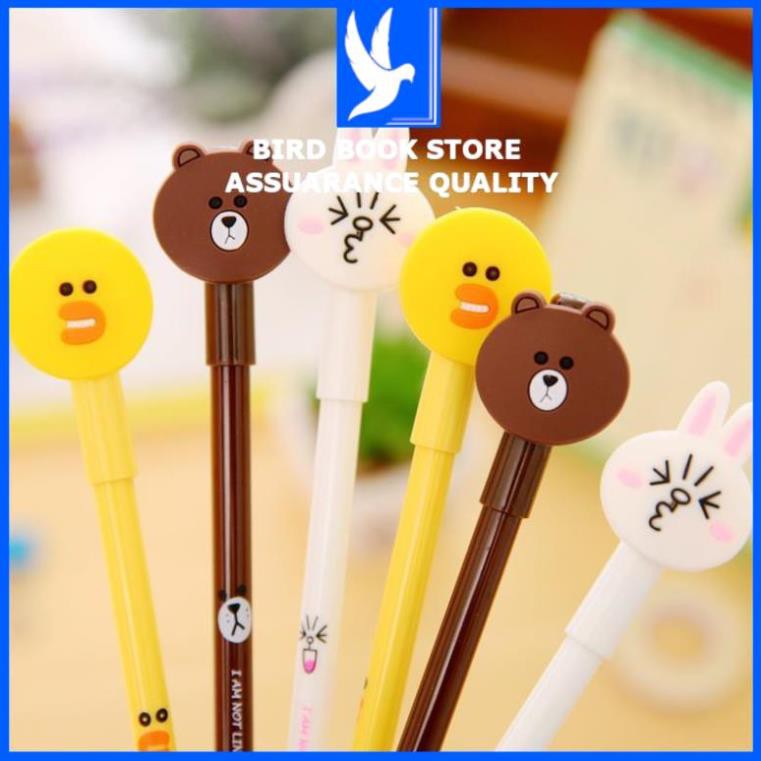 Bút nước Gấu Brown/ Thỏ Cony/Gà Sally 💕𝑭𝒓𝒆𝒆𝒔𝒉𝒊𝒑💕 Bird Book