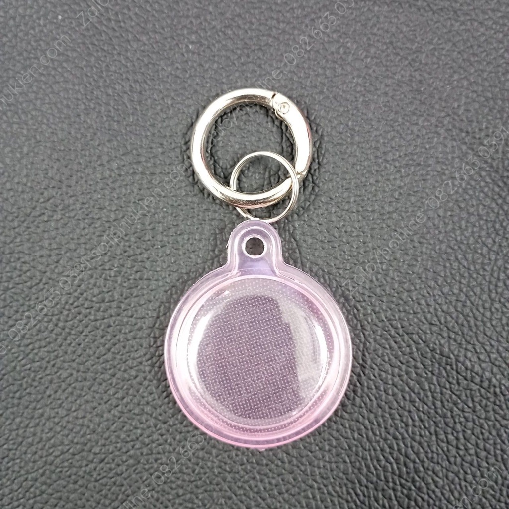 Bao da móc khoá Air Tag (airtag) Trong suốt TPU