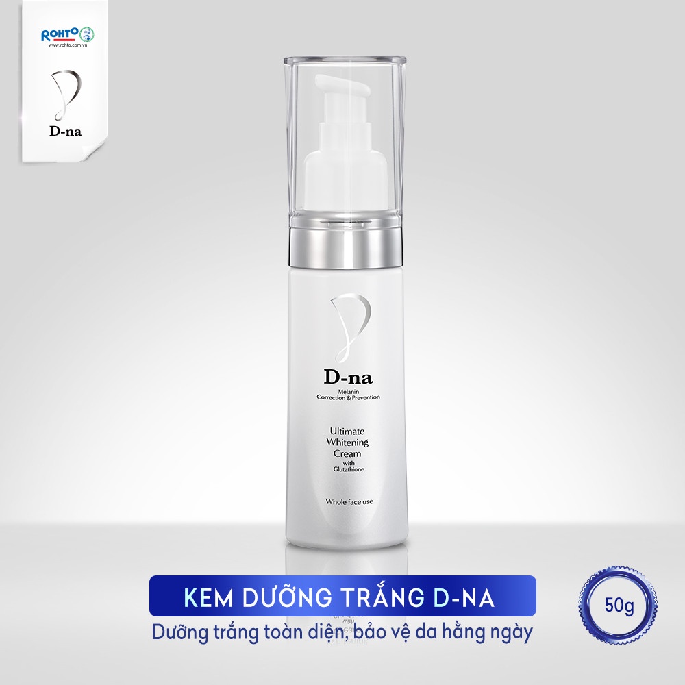 Kem dưỡng trắng toàn diện D-na Ultimate Whitening Cream (50g)